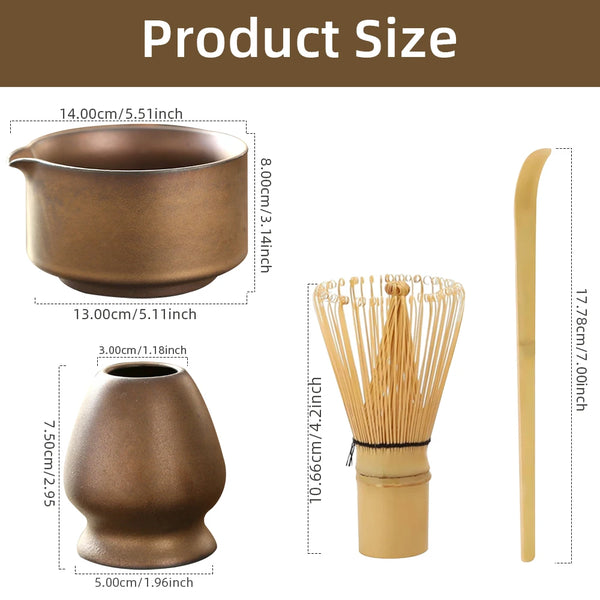 Japanse Matcha Set – 4-delig