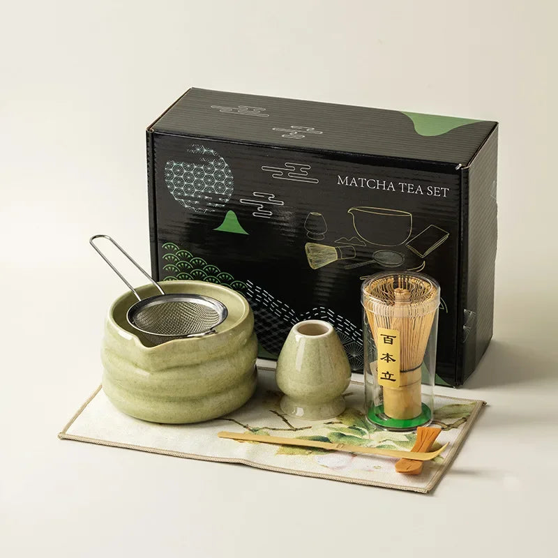Authentieke Japanse Matcha Set – 2, 4 of 7-delig